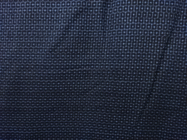 JAPANESE KIMONO / ANTIQUE MENS ENSEMBLE KIMONO / SILK / DORO OSHIMA TSUMUGI